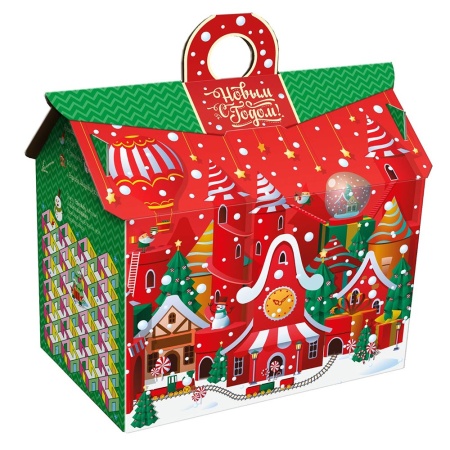 Подарок кондитерский «Новогодний переполох» 1000г Премиум ПК26-34ббп