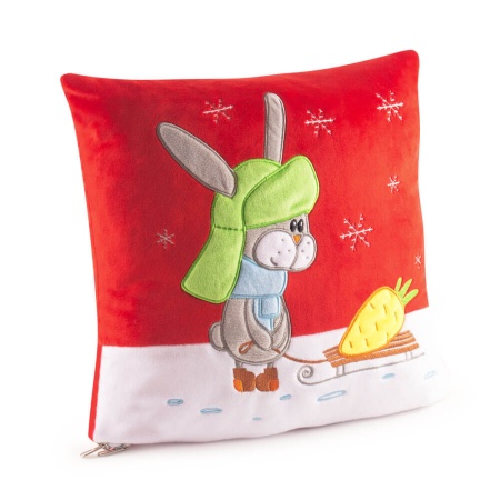 Подушка Зимняя прогулка 700г Стандарт ПТЗ-14бс