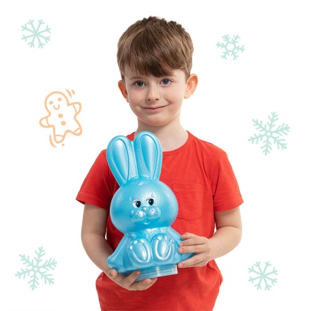 Зайчик (голубой) 450г Премиум ППЗ-01п