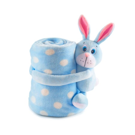 Игрушка+плед «Зайка Обнимашка» УТЗ-15