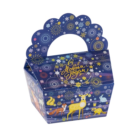Новогодняя упаковка «Северное сияние» К556
